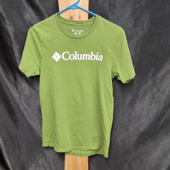 Columbia Green T-Shirt women's size small - Picture 1 of 10